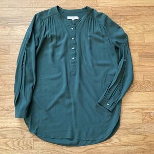 LOFT Button-Down Blouse